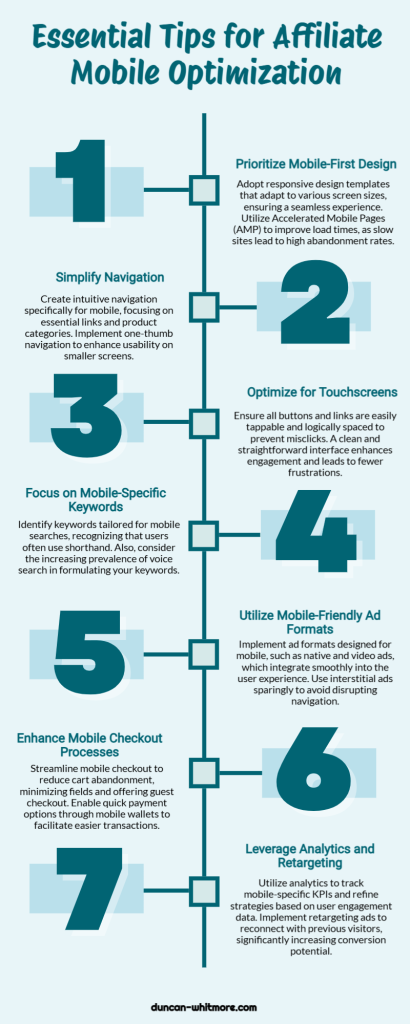 Essential Tips for Affiliate Mobile Optimization